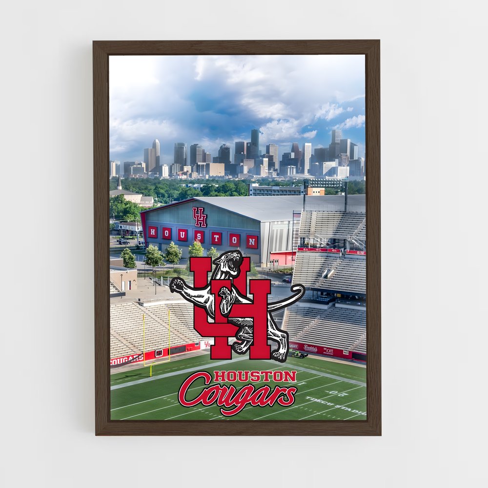 Poster Houston Skyline Game – affiche Basketball (vue 5)